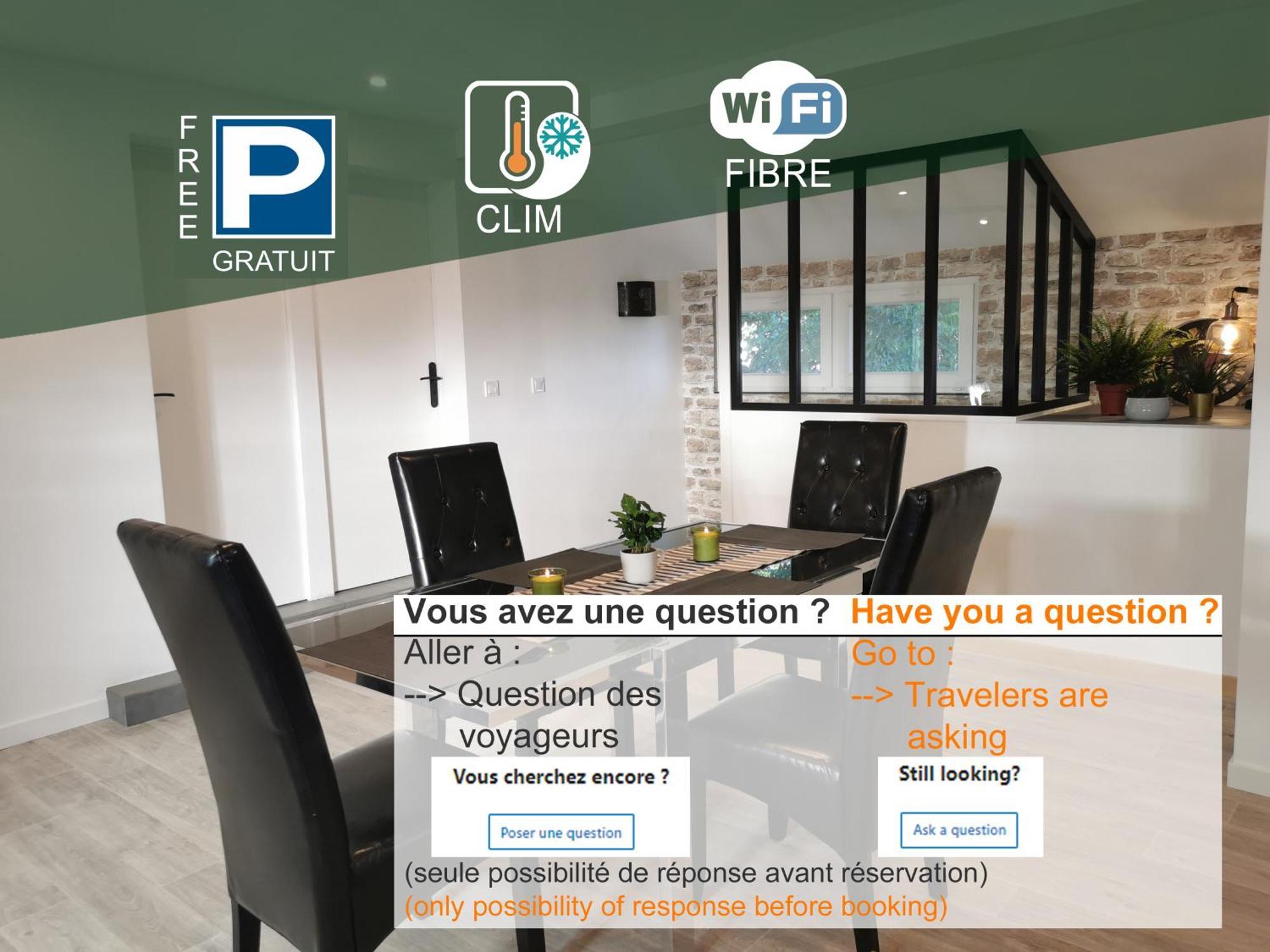 Loft 90M2 - Tout Confort 리부른 외부 사진